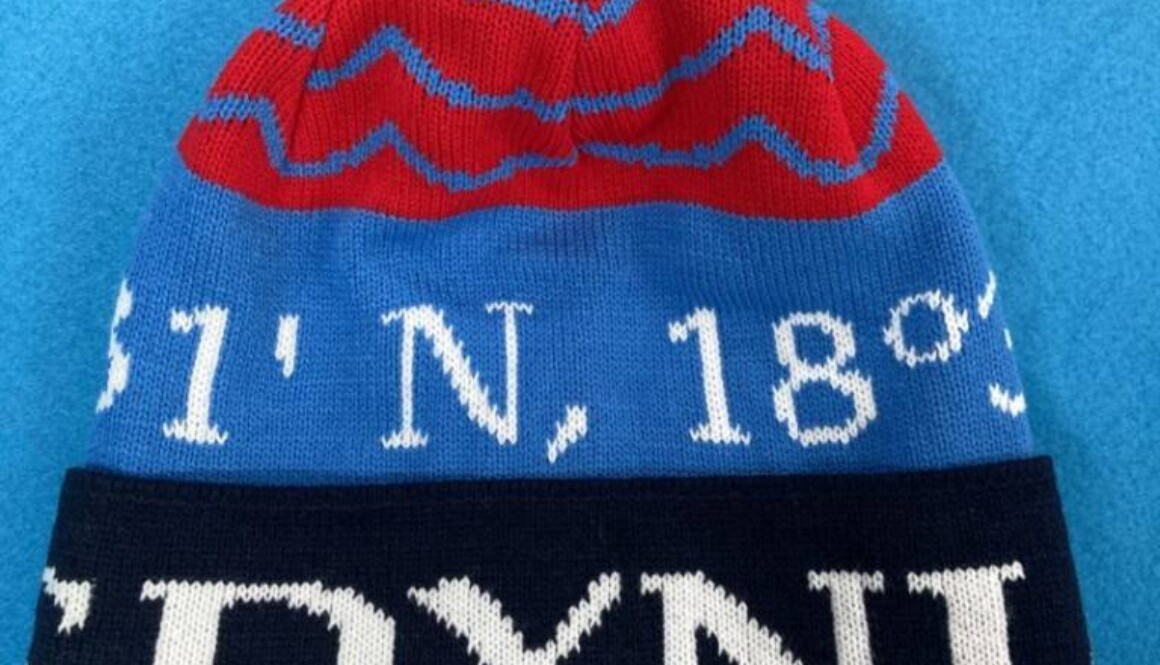 I Love Gdynia - najlepszy sklep z pamiątkami - Czapka zimowa Gdynia współrzędne