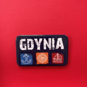 I Love Gdynia - najlepszy sklep z pamiątkami - Magnes  Gdynia znaczki morskie