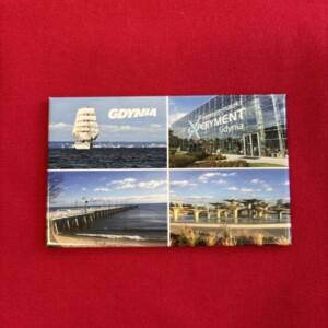 I Love Gdynia - najlepszy sklep z pamiątkami - Magnes - Gdynia symbole miasta