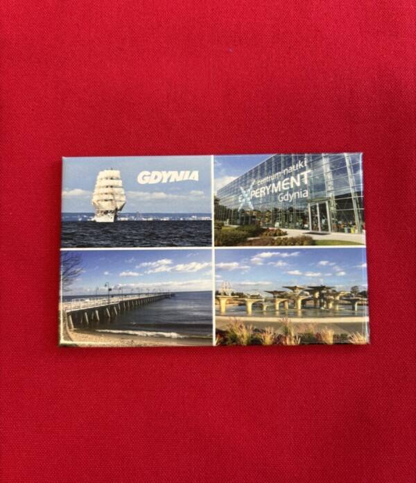 I Love Gdynia - najlepszy sklep z pamiątkami - Magnes - Gdynia symbole miasta