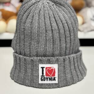 I Love Gdynia - najlepszy sklep z pamiątkami - Czapka szara „I love Gdynia”