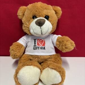 I Love Gdynia - najlepszy sklep z pamiątkami - Miś rudy "I love Gdynia"
