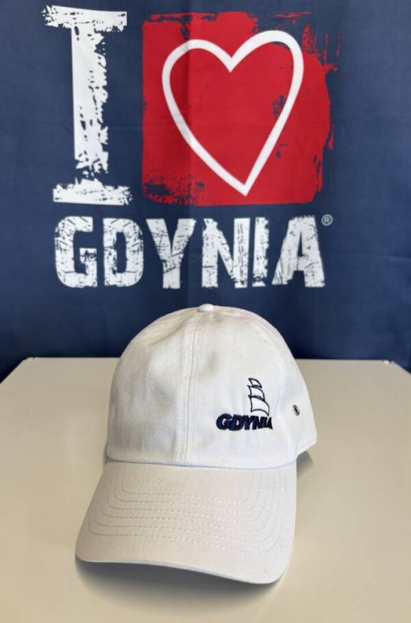 I Love Gdynia - najlepszy sklep z pamiątkami - Czapka z daszkiem „Gdynia moje miasto”