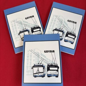 I Love Gdynia - najlepszy sklep z pamiątkami - Notes Gdynia Trolejbusy
