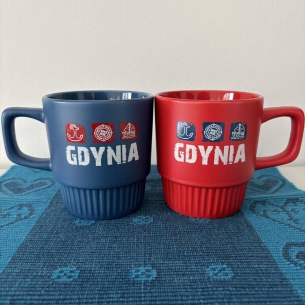 I Love Gdynia - najlepszy sklep z pamiątkami - Kubek "Gdynia znaczki"