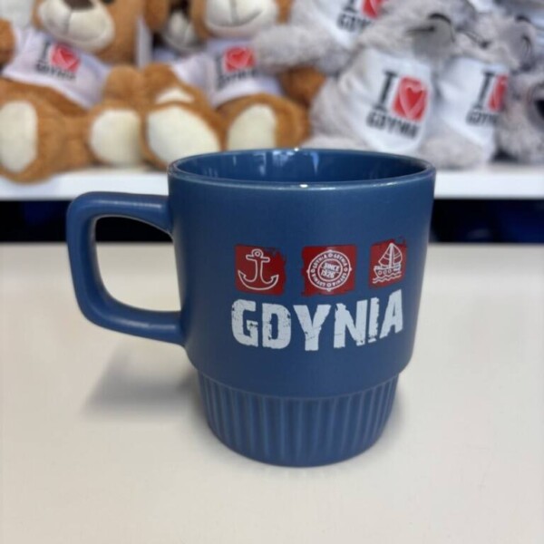 I Love Gdynia - najlepszy sklep z pamiątkami - Kubek "Gdynia znaczki"
