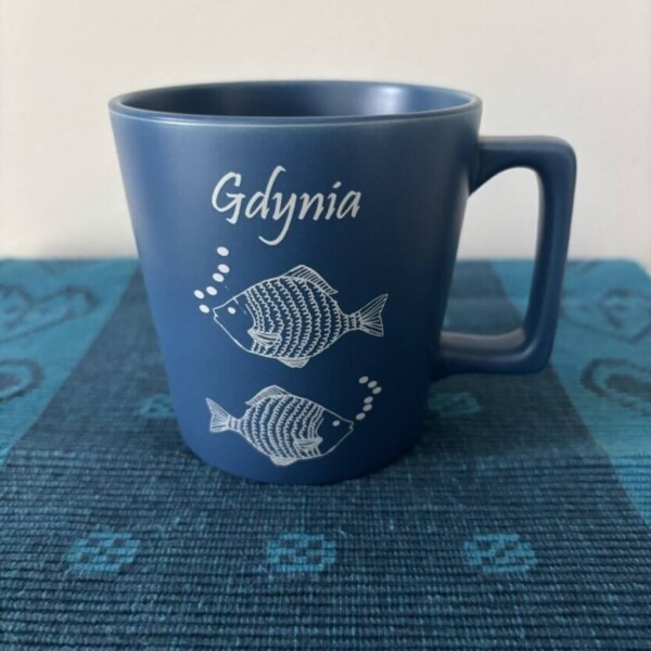 I Love Gdynia - najlepszy sklep z pamiątkami - Kubek Gdynia Rybki