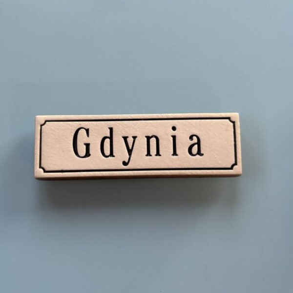 I Love Gdynia - najlepszy sklep z pamiątkami - Magnes  ceramiczny Gdynia