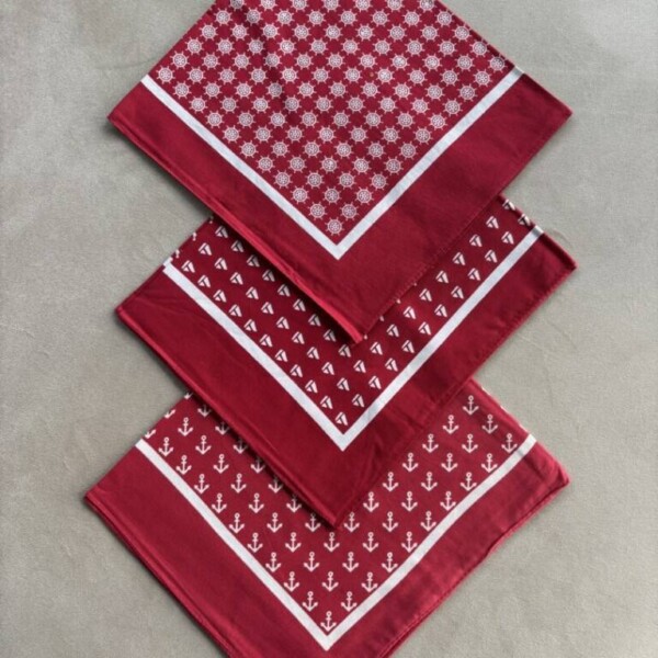 I Love Gdynia - najlepszy sklep z pamiątkami - Bandana czerwona - Żaglówka