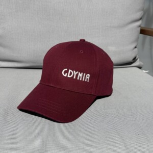 I Love Gdynia - najlepszy sklep z pamiątkami - Czapka bordowa Gdynia