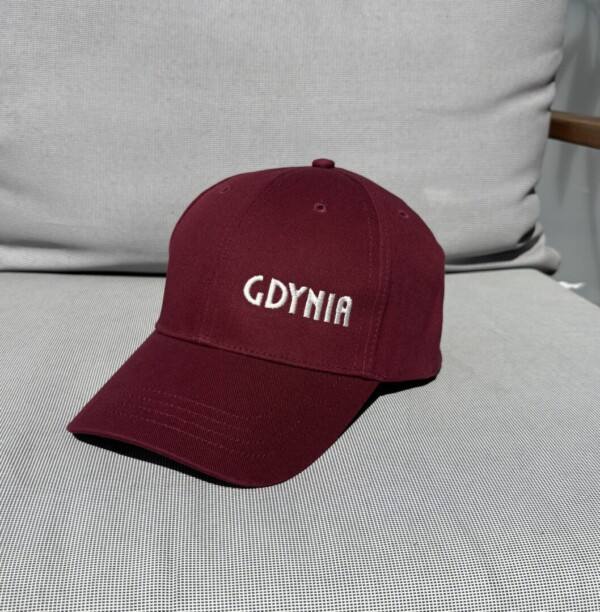 I Love Gdynia - najlepszy sklep z pamiątkami - Czapka bordowa Gdynia