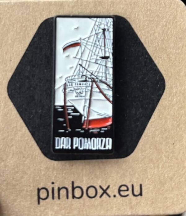I Love Gdynia - najlepszy sklep z pamiątkami - Pin "Dar Pomorza"