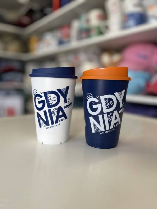 I Love Gdynia - najlepszy sklep z pamiątkami - Kubek wielorazowy "Gdynia" 300 ml
