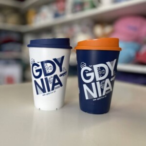 I Love Gdynia - najlepszy sklep z pamiątkami - Kubek wielorazowy "Gdynia" 300 ml