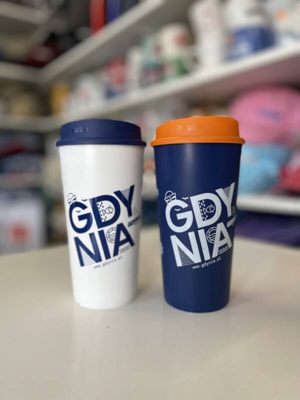 I Love Gdynia - najlepszy sklep z pamiątkami - Kubek wielorazowy "Gdynia" 400 ml
