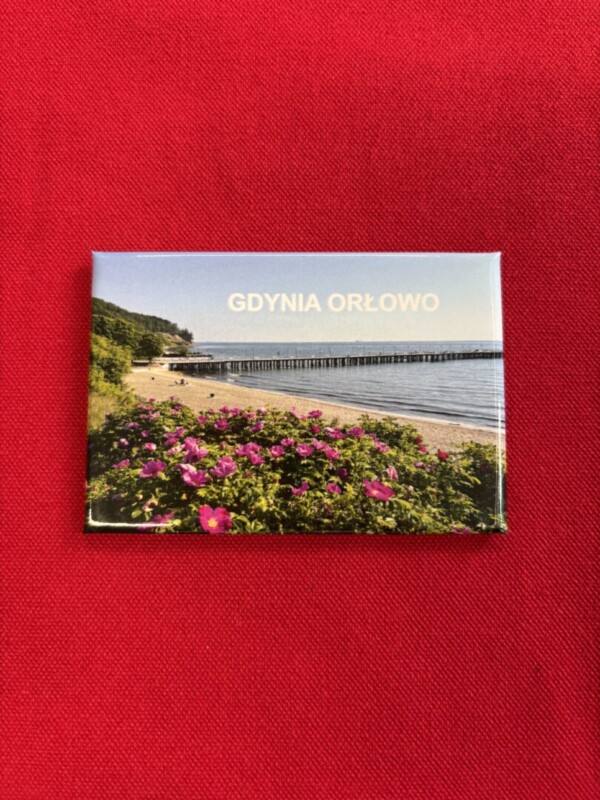 I Love Gdynia - najlepszy sklep z pamiątkami - Magnes - Orłowo latem