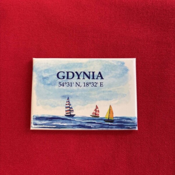 I Love Gdynia - najlepszy sklep z pamiątkami - Magnes Gdynia żaglówki I Love Gdynia - najlepszy sklep z pamiątkami - Magnes Gdynia żaglówki