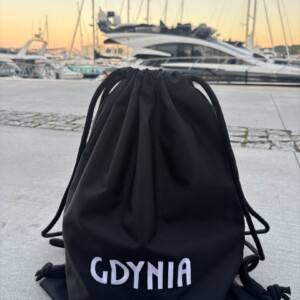 I Love Gdynia - najlepszy sklep z pamiątkami - Worek/plecak czarny GDYNIA
