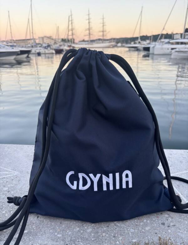 I Love Gdynia - najlepszy sklep z pamiątkami - Worek/plecak granatowy GDYNIA