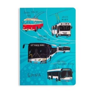 I Love Gdynia - najlepszy sklep z pamiątkami - Zeszyt Gdynia Trolejbusy