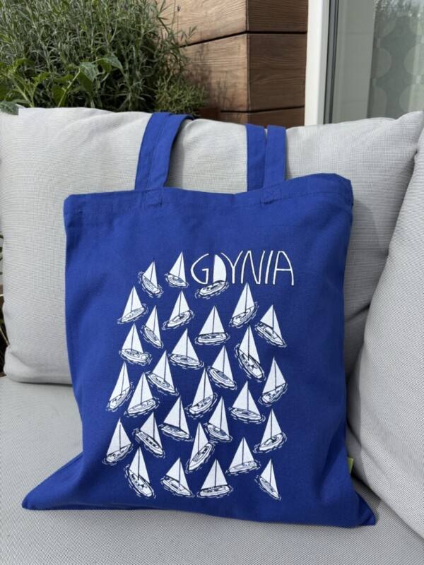 I Love Gdynia - najlepszy sklep z pamiątkami - Torba "Gdynia żagłówki"