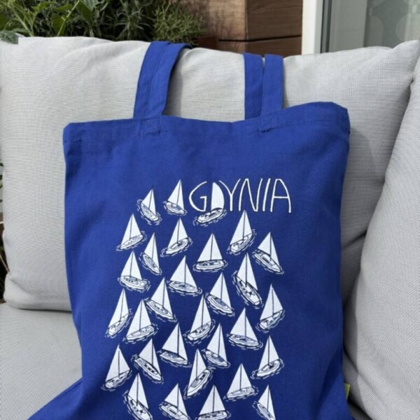 I Love Gdynia - najlepszy sklep z pamiątkami - Torba "Gdynia żagłówki"