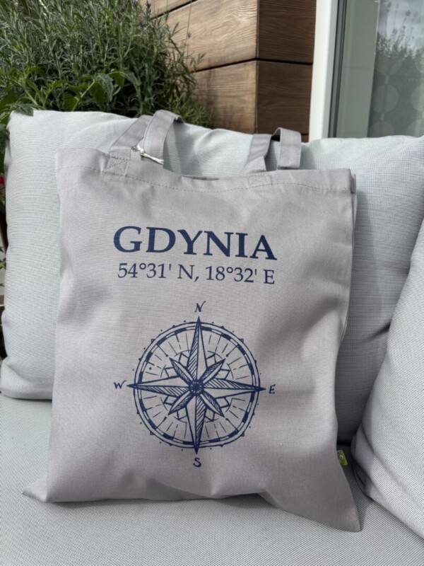 I Love Gdynia - najlepszy sklep z pamiątkami - Torba "Gdynia Róża Wiatrów"