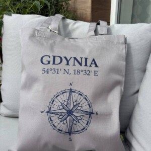 I Love Gdynia - najlepszy sklep z pamiątkami - Torba "Gdynia Róża Wiatrów"