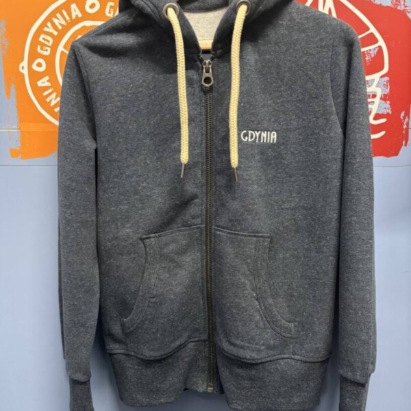 I Love Gdynia - najlepszy sklep z pamiątkami - Bluza damska Gdynia grafitowa