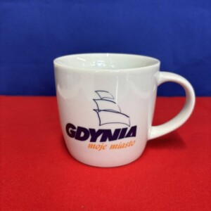 I Love Gdynia - najlepszy sklep z pamiątkami - Kubek biały "Gdynia moje miasto"