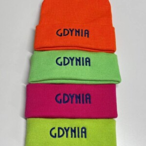 I Love Gdynia - najlepszy sklep z pamiątkami - Czapka GDYNIA fluo