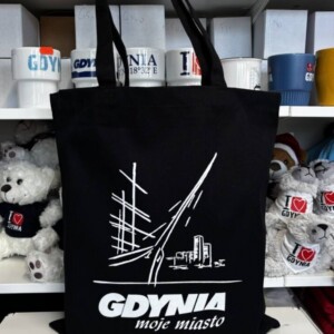 I Love Gdynia - najlepszy sklep z pamiątkami - Torba granatowa z kotwicą "Gdynia 1926"