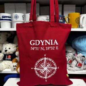 I Love Gdynia - najlepszy sklep z pamiątkami - Torba "Gdynia Róża Wiatrów"
