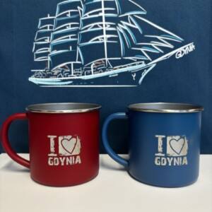 I Love Gdynia - najlepszy sklep z pamiątkami - Kubek metalowy "Gdynia"