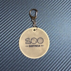 I Love Gdynia - najlepszy sklep z pamiątkami - Brelok odblaskowy Gdynia 100
