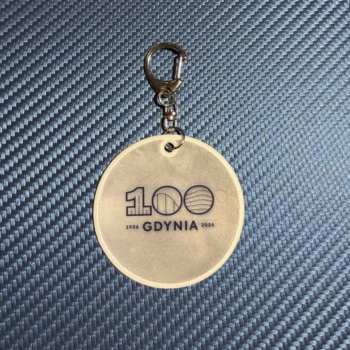 Brelok odblaskowy Gdynia 100