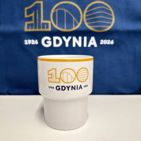 I Love Gdynia - najlepszy sklep z pamiątkami - Kubek retro Gdynia 100