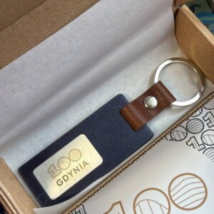 I Love Gdynia - najlepszy sklep z pamiątkami - Brelok metalowy Gdynia 100