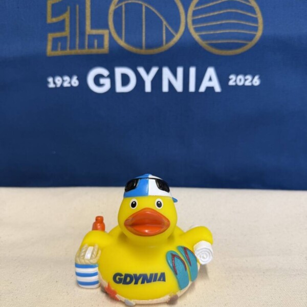 I Love Gdynia - najlepszy sklep z pamiątkami - Kaczka gumowa pływak Gdynia