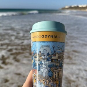 I Love Gdynia - najlepszy sklep z pamiątkami - Kubek wielorazowy Gdynia 100