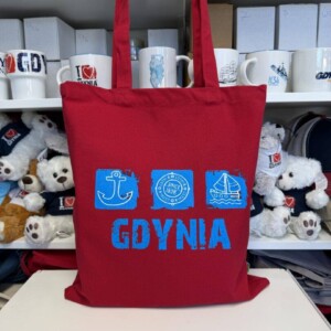 I Love Gdynia - najlepszy sklep z pamiątkami - Torba niebieska"I love Gdynia"