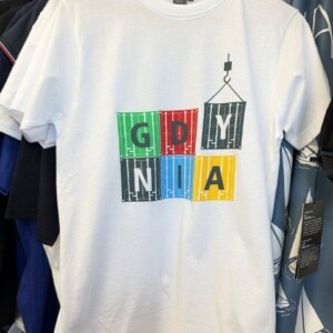 I Love Gdynia - najlepszy sklep z pamiątkami - Koszulka Gdynia kontenery