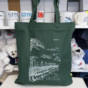 I Love Gdynia - najlepszy sklep z pamiątkami - Torba zielona "Gdynia Orłowo"