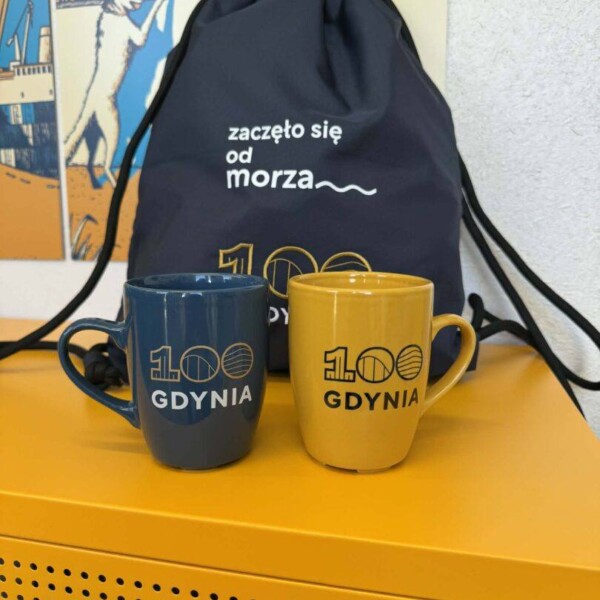 I Love Gdynia - najlepszy sklep z pamiątkami - Kubek 100 Gdynia (Sagaform)