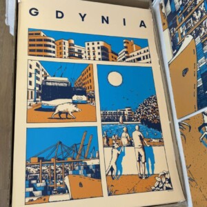 I Love Gdynia - najlepszy sklep z pamiątkami - Plakat Gdynia Jana Rutki