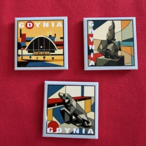 I Love Gdynia - najlepszy sklep z pamiątkami - Magnes ceramiczny Gdynia