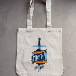I Love Gdynia - najlepszy sklep z pamiątkami - Torba beżowa "Gdynia herb"