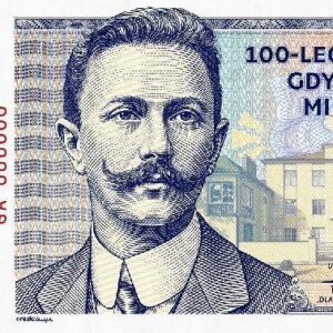 I Love Gdynia - najlepszy sklep z pamiątkami - Banknot kolekcjonerski 100 Gdynia