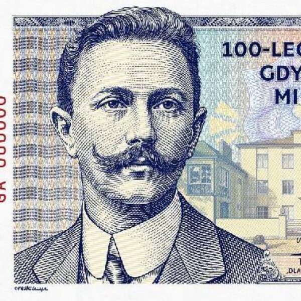 I Love Gdynia - najlepszy sklep z pamiątkami - Banknot kolekcjonerski 100 Gdynia