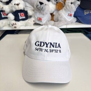 I Love Gdynia - najlepszy sklep z pamiątkami - Czapka granatowa GDYNIA  z żaglem